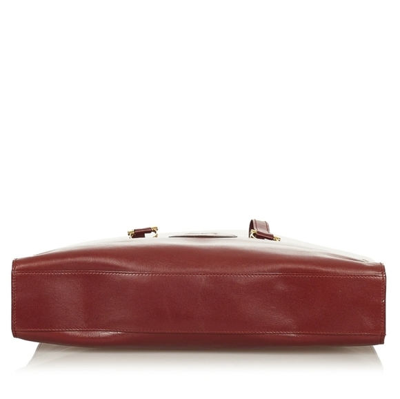 Rare⚜️Cartier Must de Cartier Leather Tote Bag - Picture 7 of 15